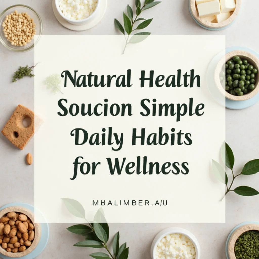 Natural Health Solutions - Natural Health Solutions Simple Daily Habits for Wellness